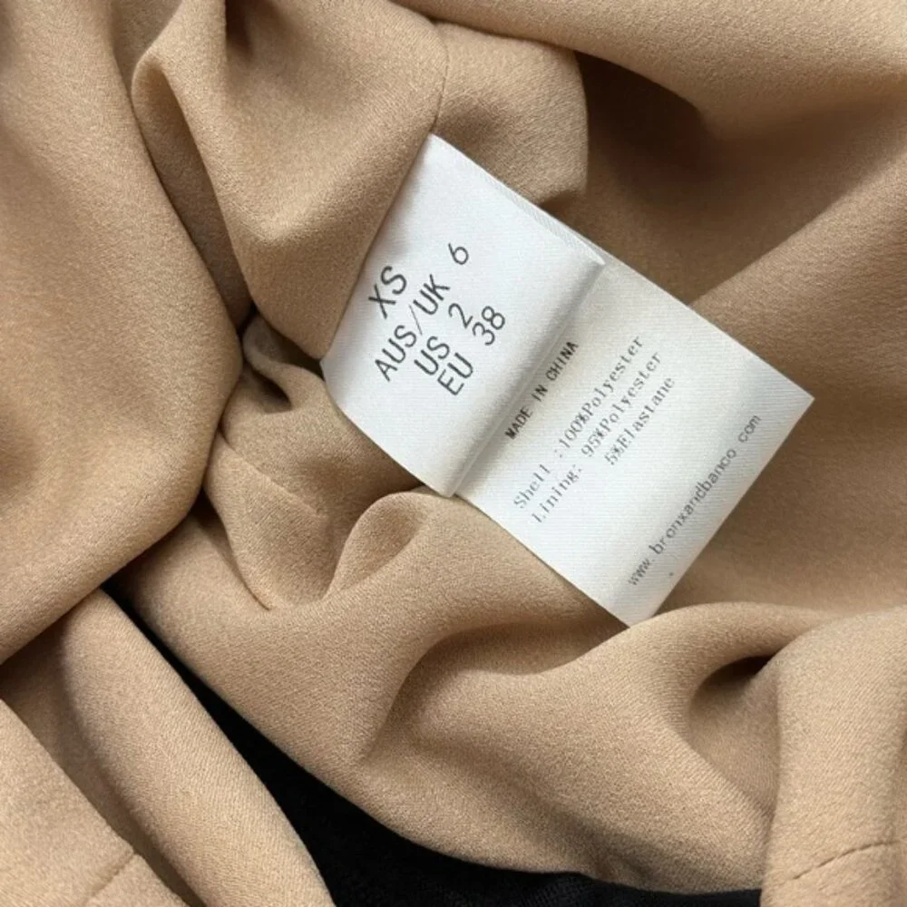 🆕 BRONX & BANCO 🧿 NWOT Maraya Jasmine Black Sequin Lace Mini Dress, Sz XS US 2 - Picture 15 of 15